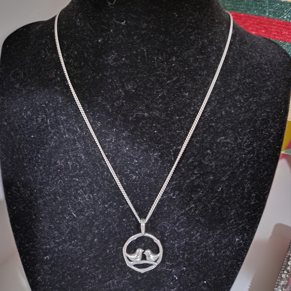 Lovebirds James Avery Necklace